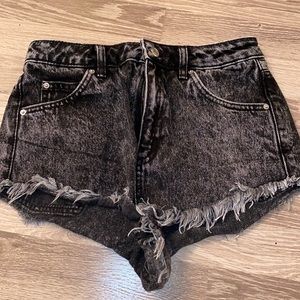 Top shop black shorts